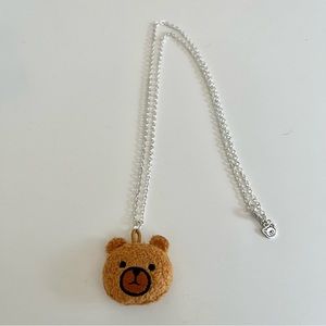 Teddy Fresh Plush Necklace